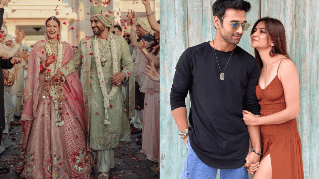 Kriti Kharbanda and pulkit Samrat Wedding pictures